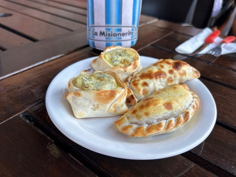 Empanadas do La Misionerita, em Puerto Iguazçu
